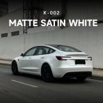Matte Satin White TPU Color PPF Car Custom Adhesive Vinyl Wrap 7.5mil K-002 for sale