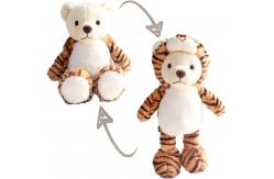 China ISO9001 Short Plush Teddy Bear With Detachable Lion Hat supplier