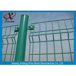 Rot Proof Pvc Coated Welded Wire Fencing , Galvanised Welded Mesh Sheets for sale