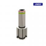Mobile Anti Collision Metal Bollard 6mm 12mm Thickness Metal Pillar for sale