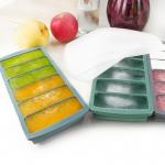 Silicone Ice Cube Trays for Water Bottles 12 Cavity Ice Cube Mold Easy Release Long Ice Cube Sticks Dishwasher Safe for sale