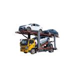 DFAC DongFeng Dollywood Three-bit Plate Double-deck Vehicle Transporter One Tow Three One Tow Four Flatbed Truck for sale