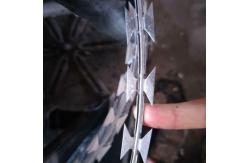 China Anti Rust Cbt 65 Razor Barbed Wire Security Hot Dipped Galvanized supplier