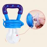 Safe Food Grade Silicone Fresh Fruit Feeder For Infant BPA Free Reusable