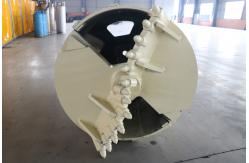 China Customized Single Cut Drilling Bucket Foundation 1000mm Diameter With Bullet Teeth supplier