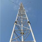 ASTM Standard Flange Connection Guyed Wire Tower for sale