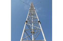 China ASTM Standard Flange Connection Guyed Wire Tower supplier