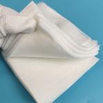 High Absorbency White Industrial Cleanroom Wipes For Printer Cleaning for sale