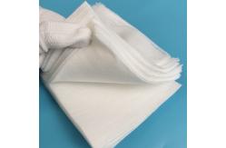 China High Absorbency White Industrial Cleanroom Wipes For Printer Cleaning supplier