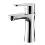 Modern Bathroom Wash Basin Faucet Brass Chrome with Ceramic Valve for sale