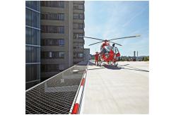 China High Security Helideck Safety Net Diamond Hole Shaped For Platform Uses supplier
