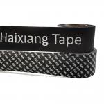 Environmental Protection Material Single Sided Black Printing Kraft Paper Tape for sale