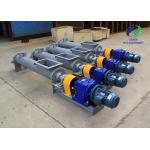 U Trough Slurry Screw Conveyor Inclined Horizontal for sale