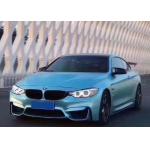 Matte Lake Blue Scratch Proof Vinyl Wrap Air Release Vehicle Wrap Vinyl Roll for sale