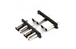 China 125V Black PCB Mount Blade Fuse Holder / ATO Fuse Block 30A supplier
