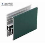 Powder Painted Aluminum Window Extrusion Profiles Aluminium H Profile For Construction for sale