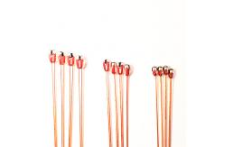China 100kohm 3950k 1% Glass Coating Ntc Thermistor Sensor For Automobile supplier