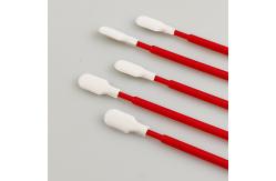 China Polyester Cleaning Swab Lint Free With Flexible Paddle Cleaning Lab Optical Lens supplier