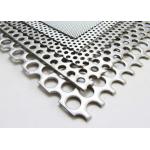 Factory Carbon Steel Round Hole Perforated Metal Screen Mesh