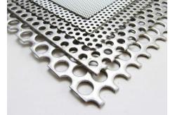 China Factory Carbon Steel Round Hole Perforated Metal Screen Mesh supplier