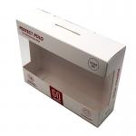 PVC + Artpaper Clear Window Box Packaging For T - Shirt Socks for sale