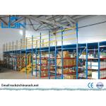 Durable Mezzanine Warehouse System , Powder Coated Metal Mezzanine Systems for sale