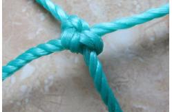 China Green Outdoor Barrier Netting For Stadium Protection PE Knotted Feature supplier