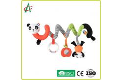 China BSCI Baby Panda Plush Spiral Toy With Mirrors Customized supplier