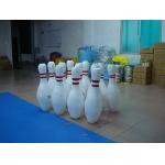 Uv Resistant Inflatable Bowling Bottle Play In Inflatable Amusement Park for sale