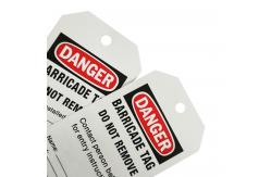 China Customizable Industrial Safety Tag with Design Options supplier