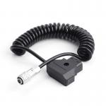 BMPCC 4K to D Tap Spring Power Cable for Blackmagic Pocket Cinema BMPCC Camera for sale