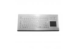 China Explosion Proof Stainless Steel Industrial Keyboard With Resistive Touchpad IK09 For Mining supplier