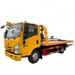 New Brand 4x2 ISUZU Tow Truck Wrecker Truck 5.3M Flat Bed Truck for sale