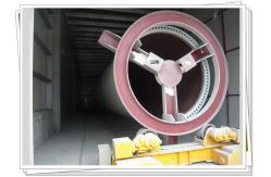 China Extra Safety Spray Painting Turning Roll Wind Tower Production Line supplier