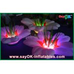 Flower Shaped Inflatable Lighting Decoration , Wedding Inflatable LED Light for sale