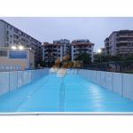 Outdoor Thermal Insulation Training Swimming Pool Prefabricated Above Ground Racing Swimming Pool