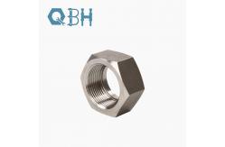 China Stainless Steel Hex Head Nut M12 - M52 Coarse / Fine Thread Hexagon Thin Nut supplier