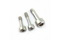 China SUS316 Half Thread Screw Hex Socket Captive Panel Screw Length 40mm supplier