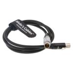 XLR 4 Pin Female 80cm Camera Power Cable For Glidecam Monitor for sale