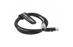 China XLR 4 Pin Female 80cm Camera Power Cable For Glidecam Monitor supplier