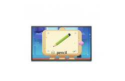 China 75 Inch Android 6.0 400cd/M2 LCD Touch Screen kiosk screen supplier