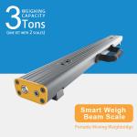 Forklift Used Pallet Beam Scale Bluetooth Industrial Automatic Aluminum Material certified pallet scale for sale