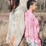 Embroidered Patch Distressed Zip Up Hoodie Cotton French Terry Hoodies Unisex for sale