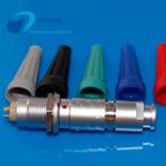 3pin Male Female Circular Cable Connectors Lemo FGG EGG 303 With Color Full Jacket for sale