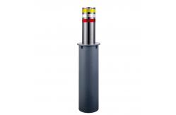 China One Way Hydraulic Traffic Control Bollards Dia 219mm Traffic Light Lifting Bollard supplier