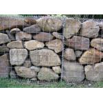 OHSAS PVC Coated Gabion Box 2m Galvanised Steel Cages For Stones for sale