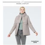 Light Yellow Woman Sping Autumn Coat Undetachable Man Sping Autumn Coat With Zipper Closure for sale