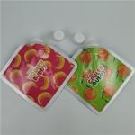 Recyclable Leak Proof Beverage Drinking Spout Packaging Bags Plastic Liquid Pouch for sale