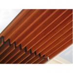 White Water Drop Screen Ceiling Aluminum Alloy U Shaped Screen Ceiling