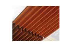 China White Water Drop Screen Ceiling Aluminum Alloy U Shaped Screen Ceiling supplier